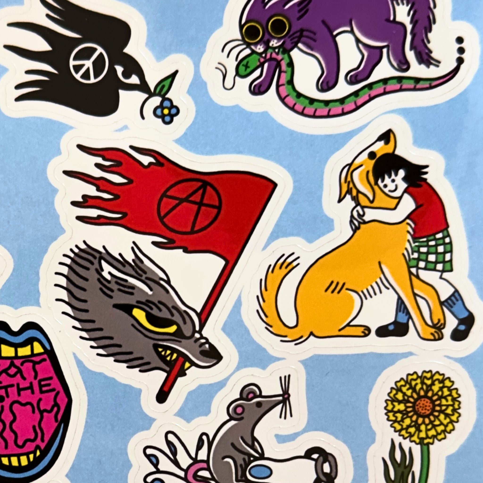 Anarchist Sticker Sheet
