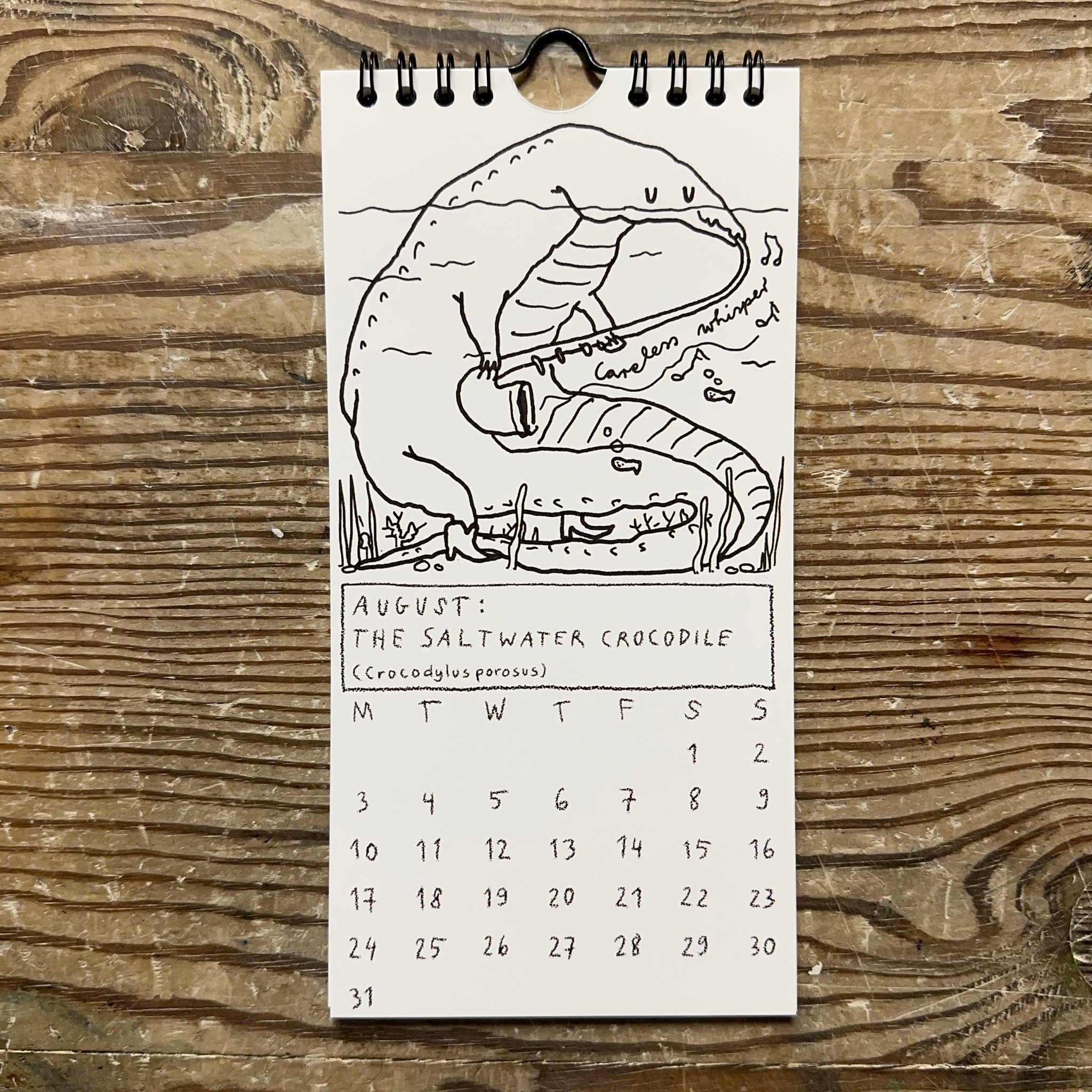 Giant Animals Calendar