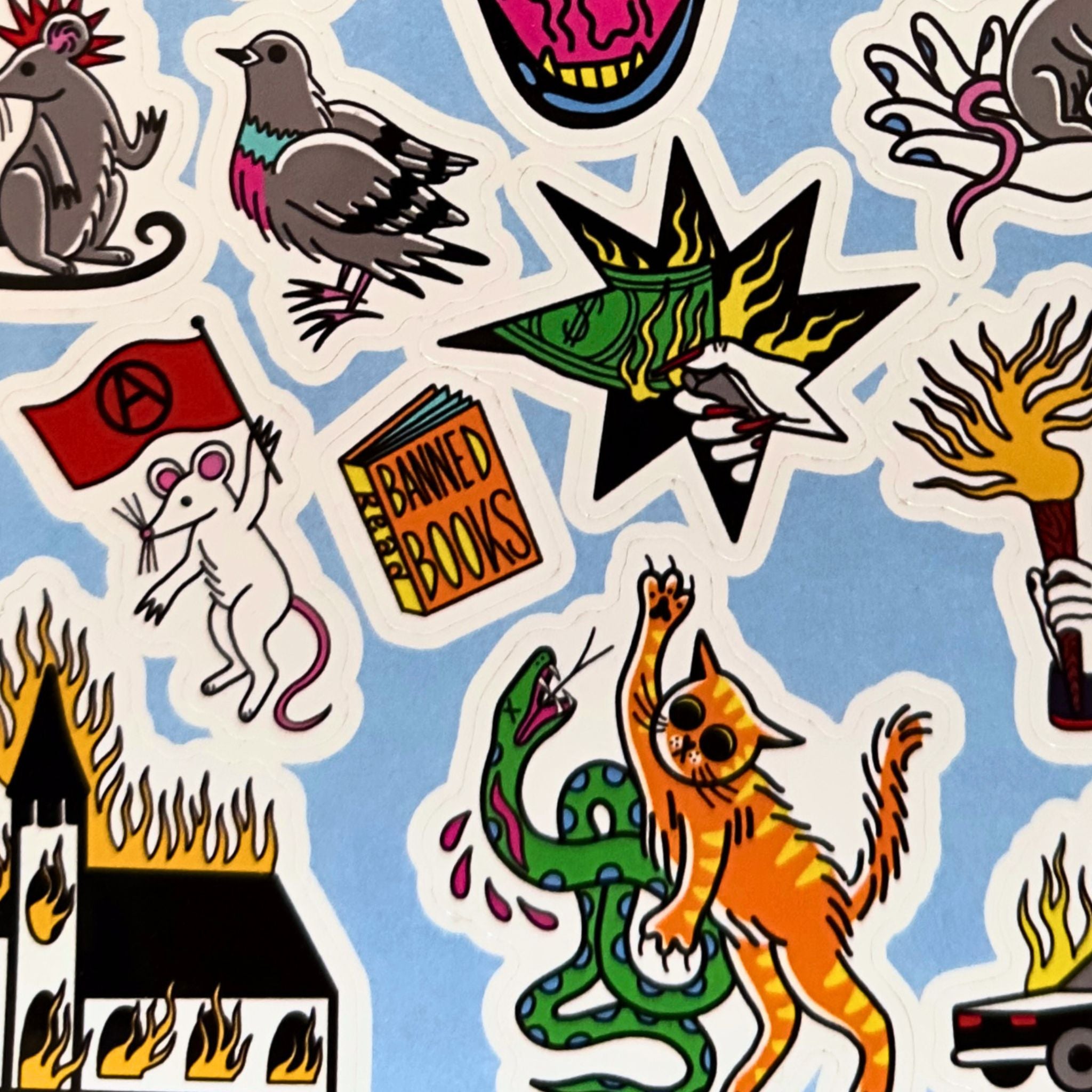 Anarchist Sticker Sheet