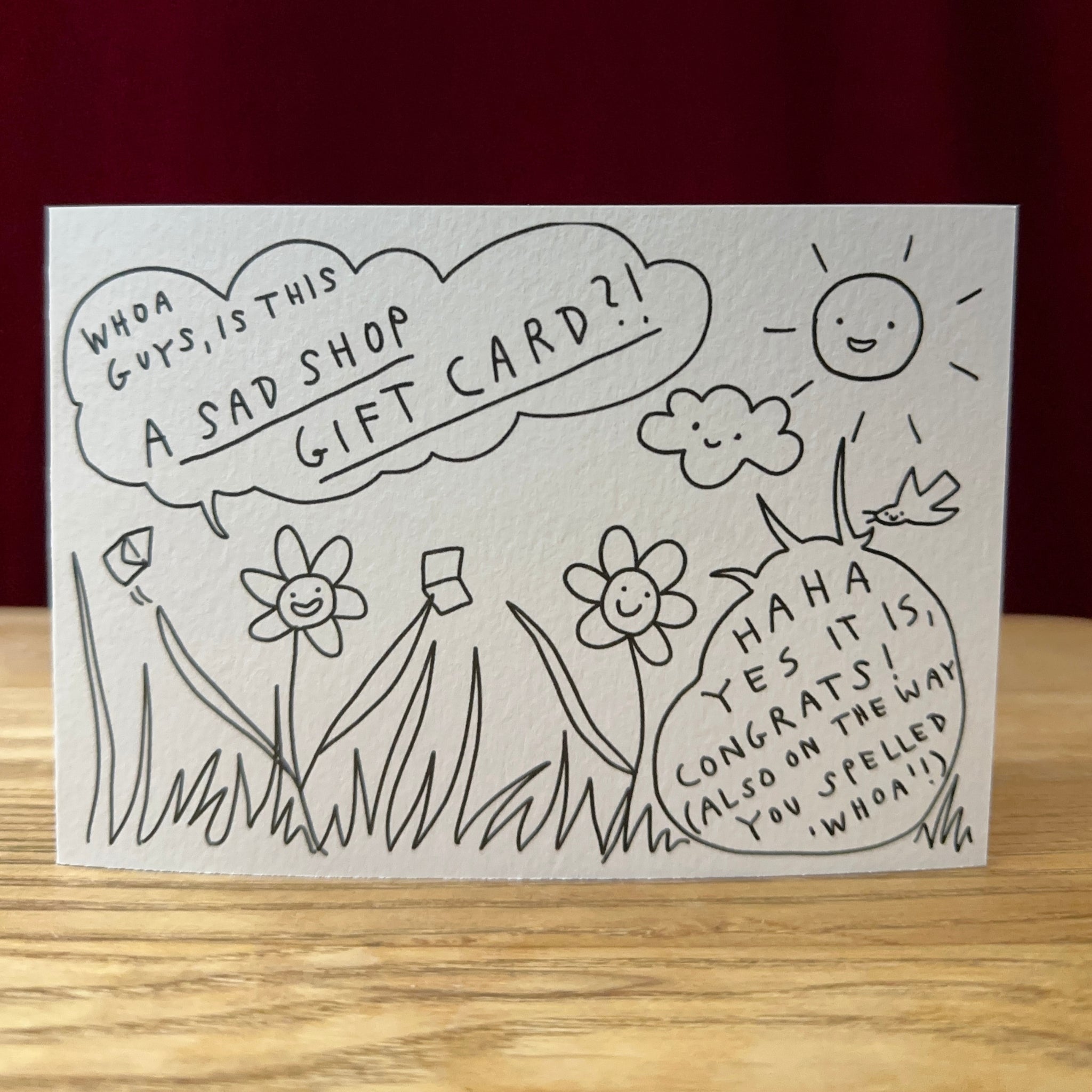 SAD Gift Card