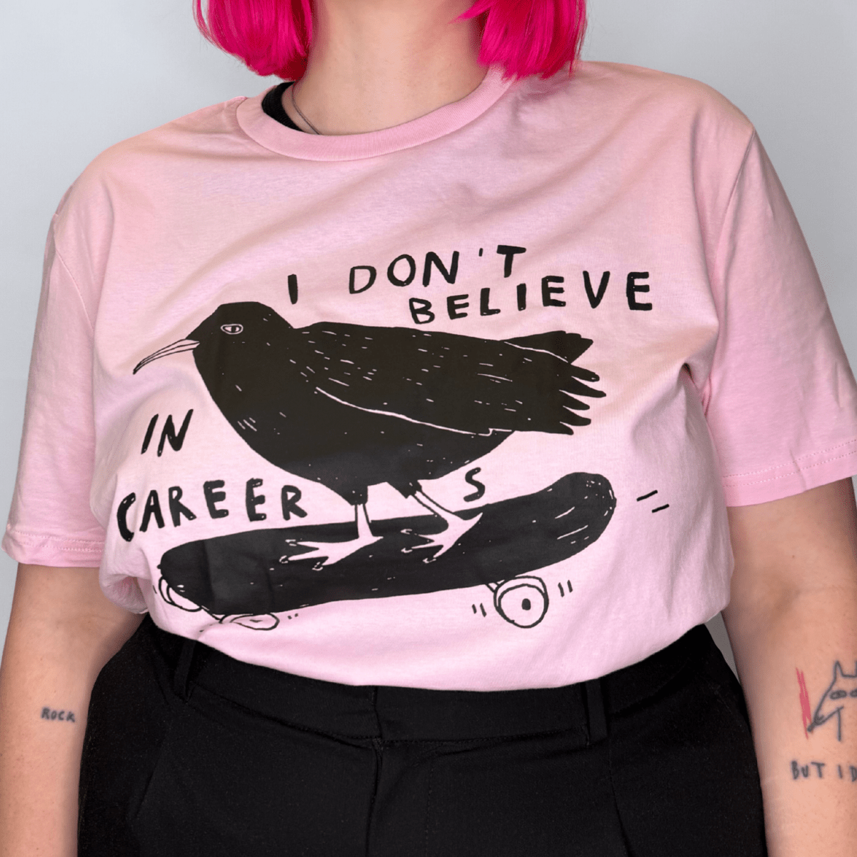 I Don't Belive In Careers Shirt - S.A.D.T-ShirtCaroline Frett