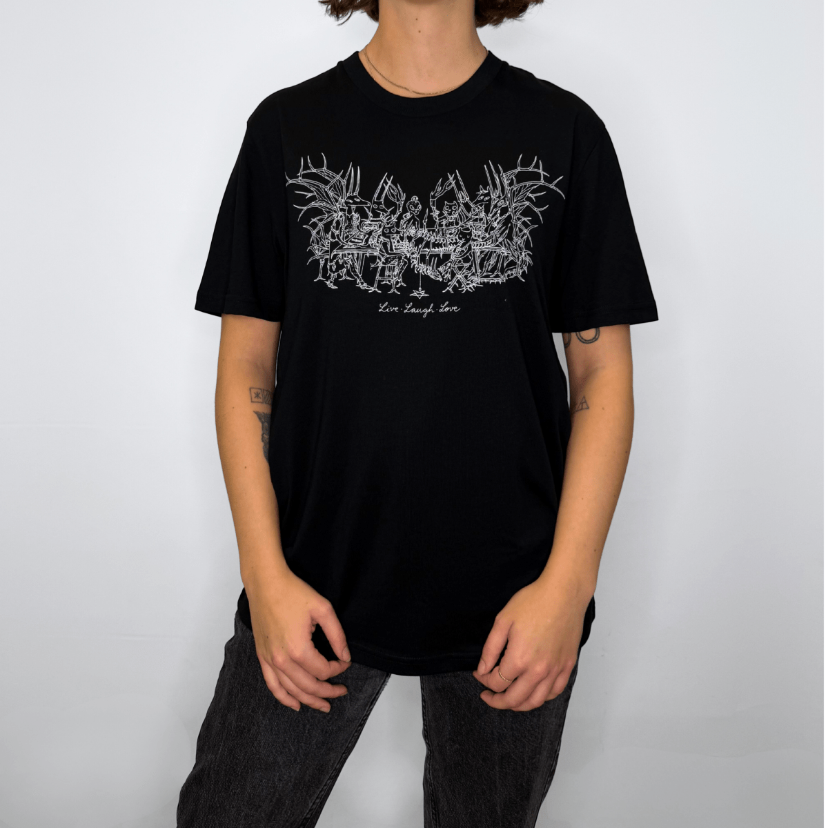 Live Laugh Love Shirt - S.A.D.T-ShirtBowser