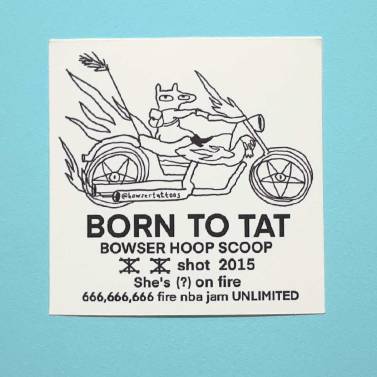 Shiny Stickermania - S.A.D.StickerBowser