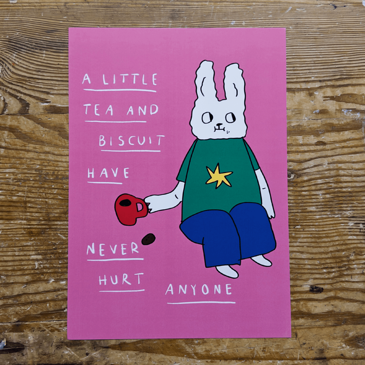 Tea and Biscuit - S.A.D.PrintBilly Martin