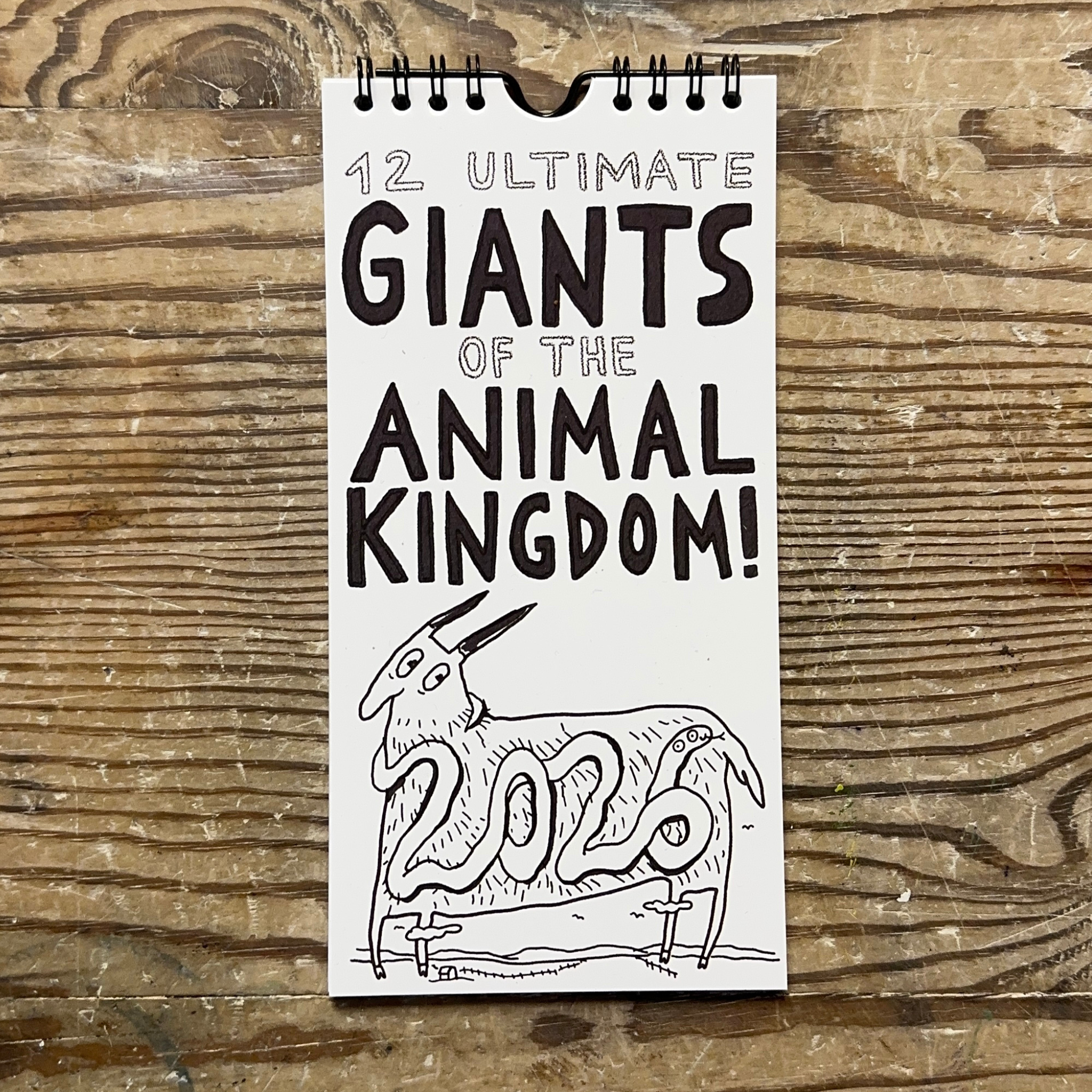Giant Animals Calendar