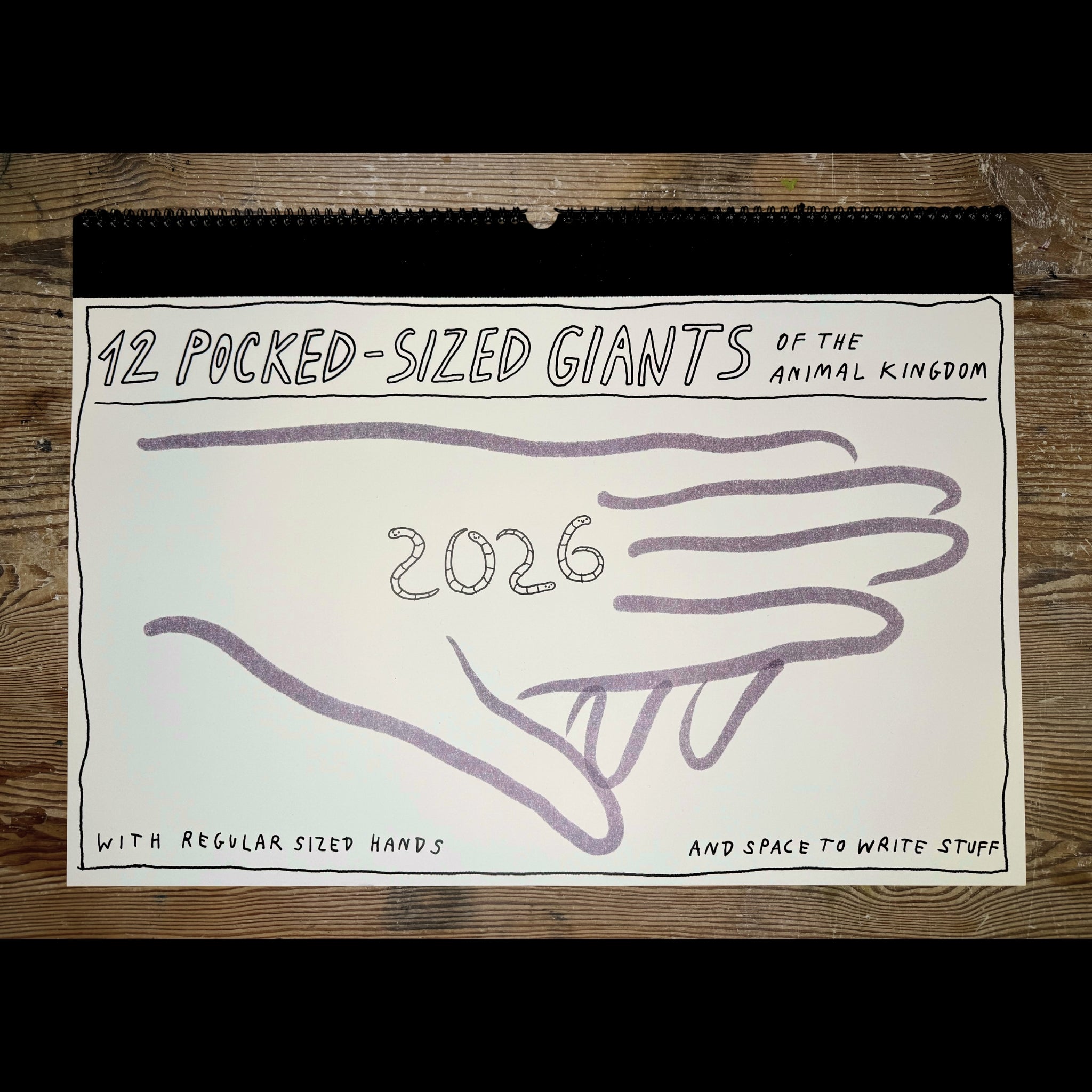 Tiny animals calendar