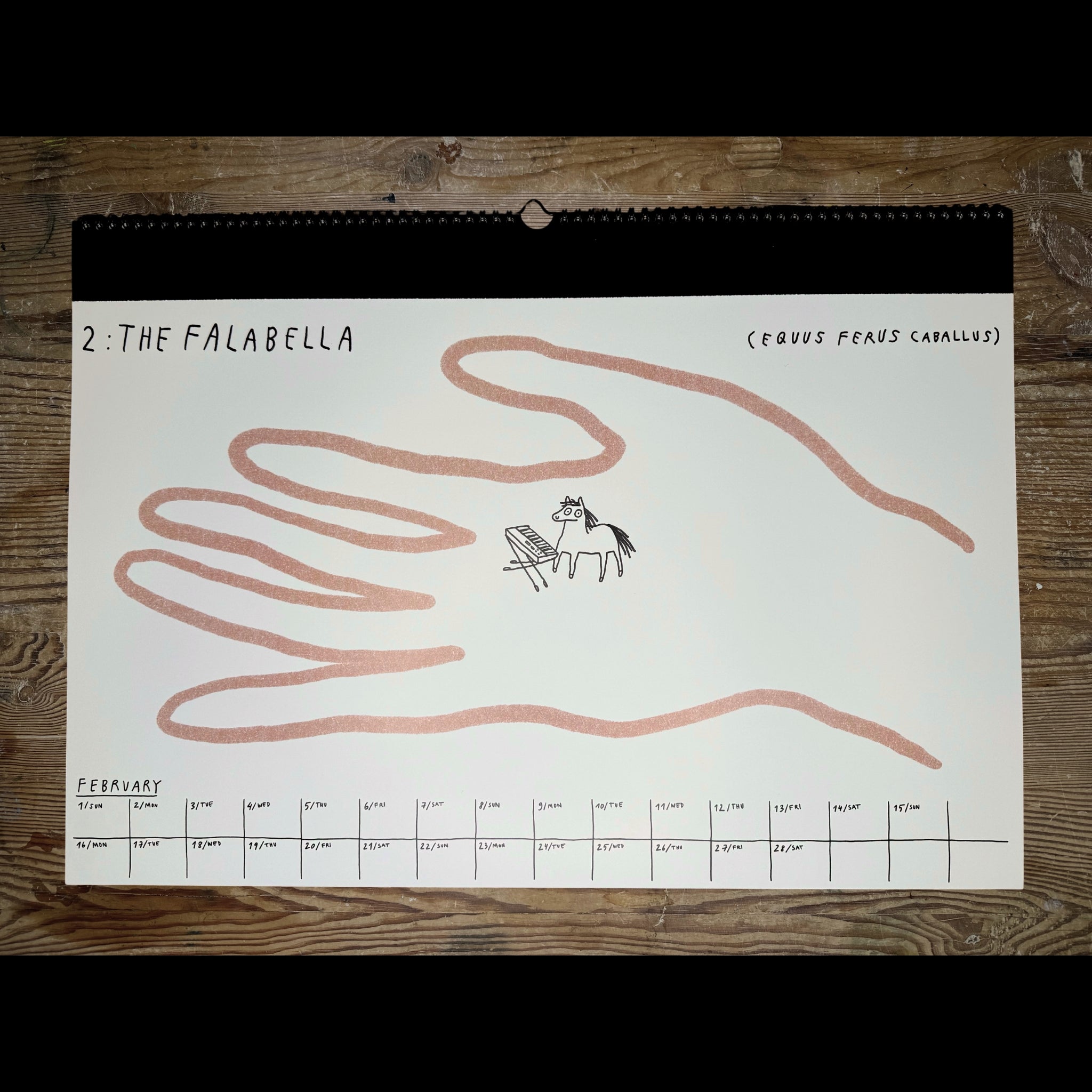 Tiny animals calendar