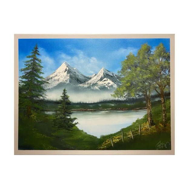 Bob Ross Painting Class - S.A.D.Painting ClassBowser