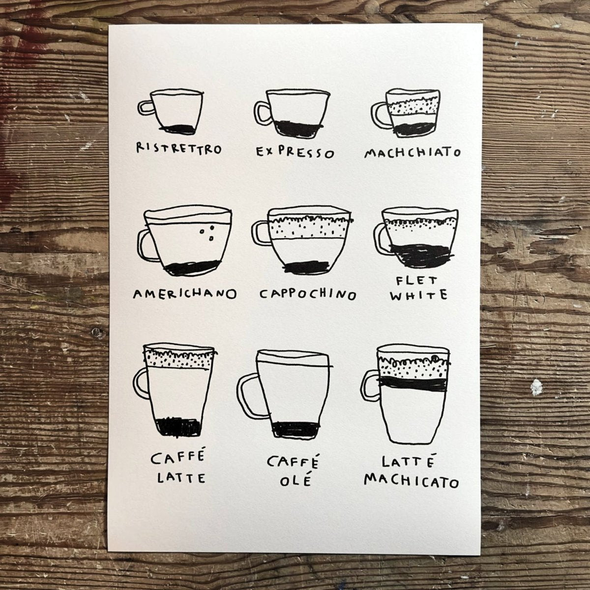 Fancy Coffee - S.A.D.PrintCaroline Frett