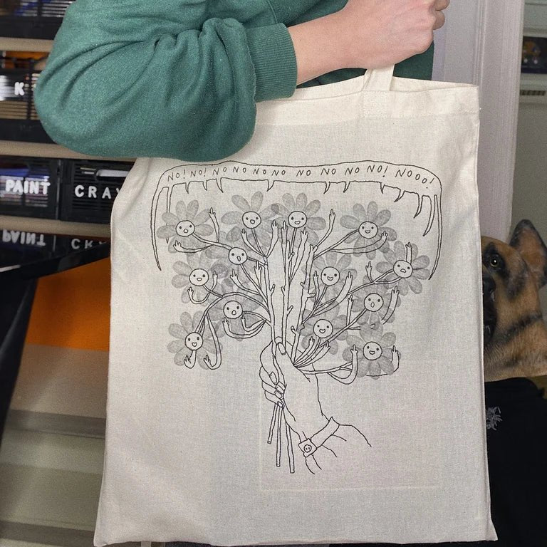 No! Baggage - S.A.D.Tote BagBowser