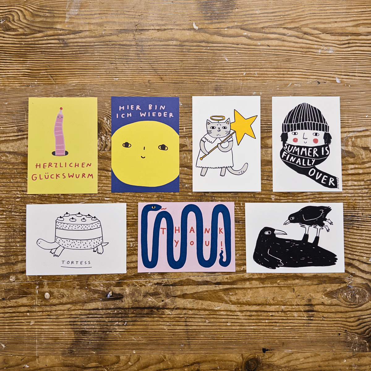 Postcard Bundle - S.A.D.PrintCaroline Frett