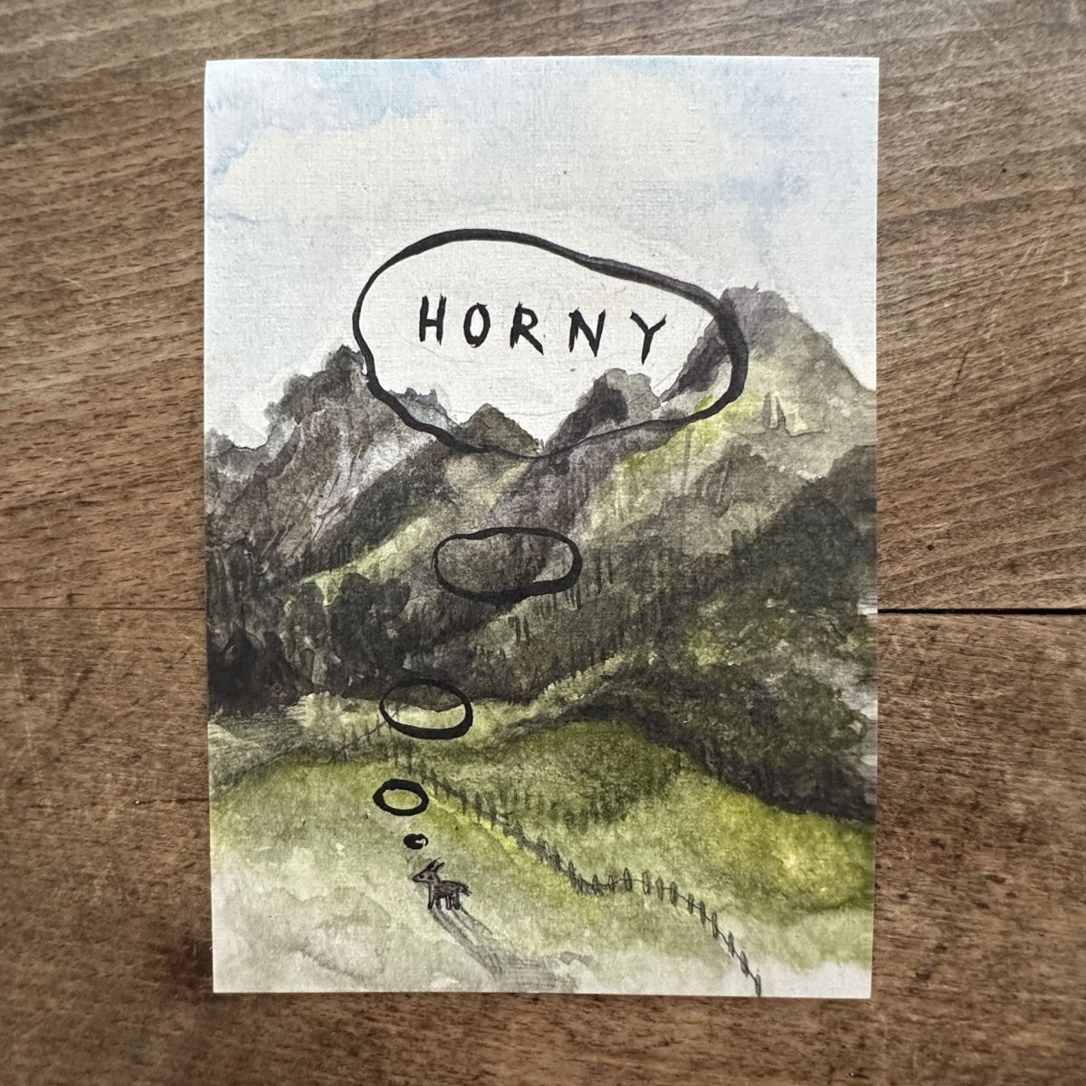 Postcard from the Alps - S.A.D.PrintBowser