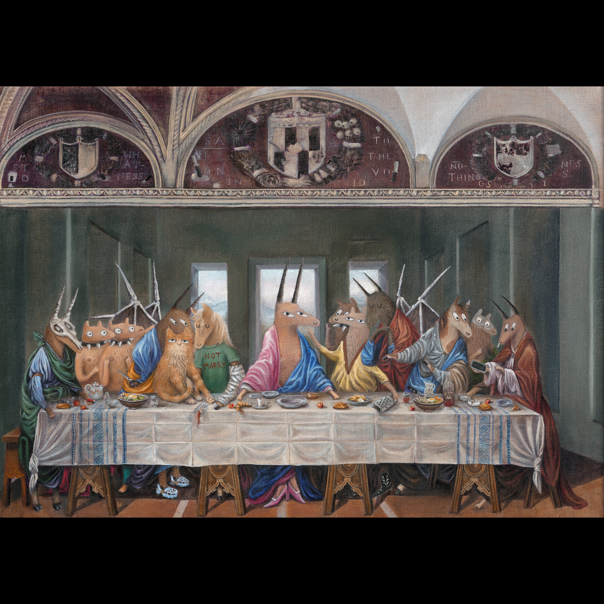 THE VERY LAST SUPPER PUZZLE