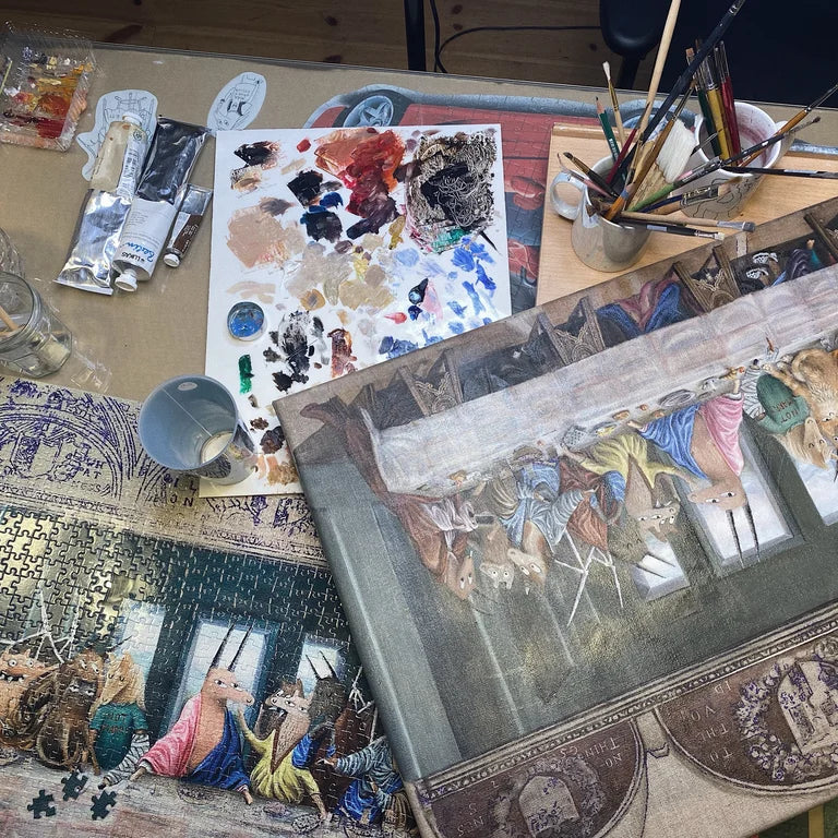 THE VERY LAST SUPPER PUZZLE