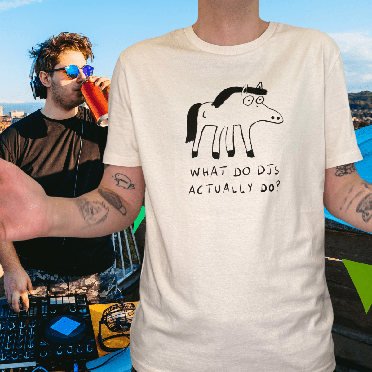 What do DJs Do Shirt - S.A.D.T-ShirtBilly Martin